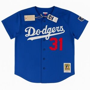 Mitchell & Ness Blue Dodgers brand new Mike Piazza Jersey 2XL